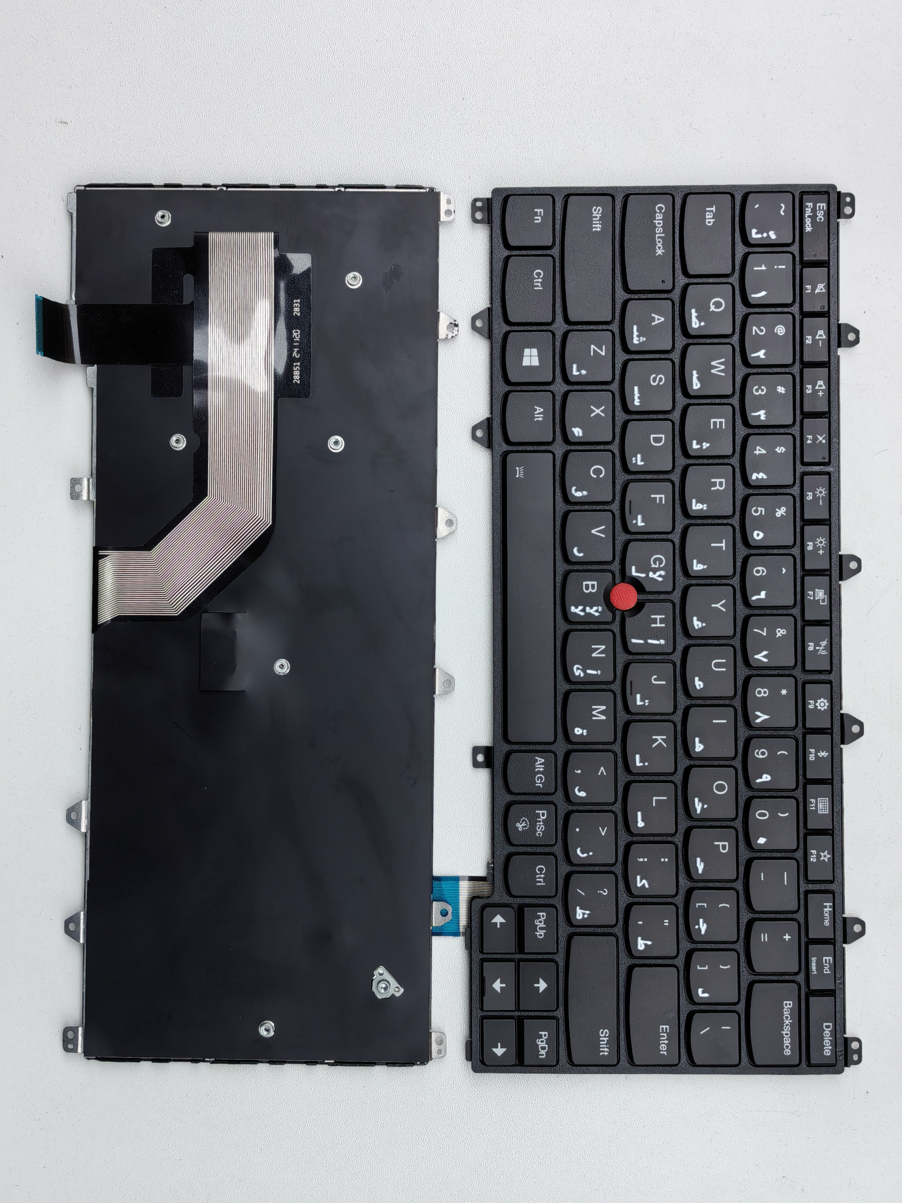 Picture of New Replacement Laptop Keyboard For IBM YOGA260 BLACK FRAME BLACK (OEM) AR Layout